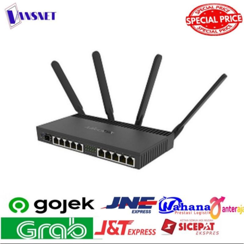 Jual Mikrotik RB4011iGS+5HacQ2Hnd-in Gigabit Wireless Router Garansi ...