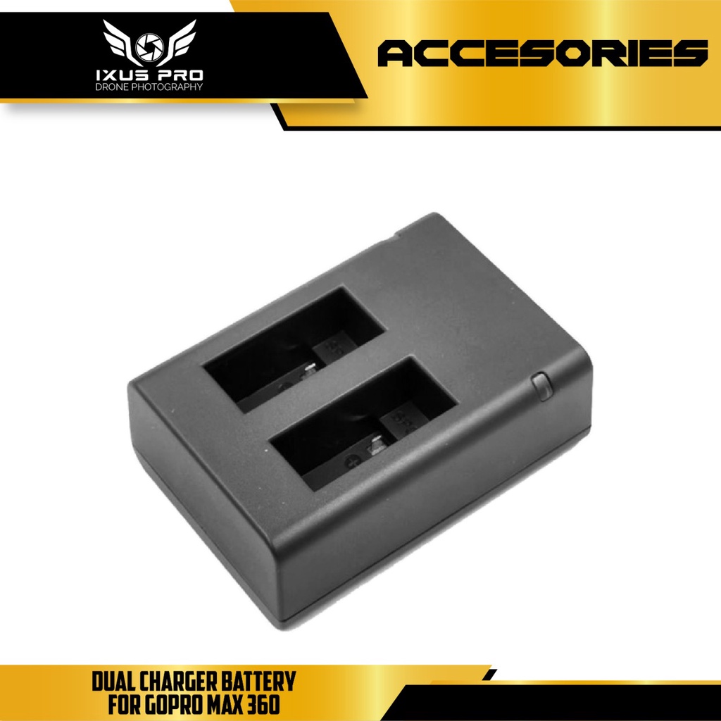 Charger GoPro Max 360 - Dual Charger for GOPRO MAX