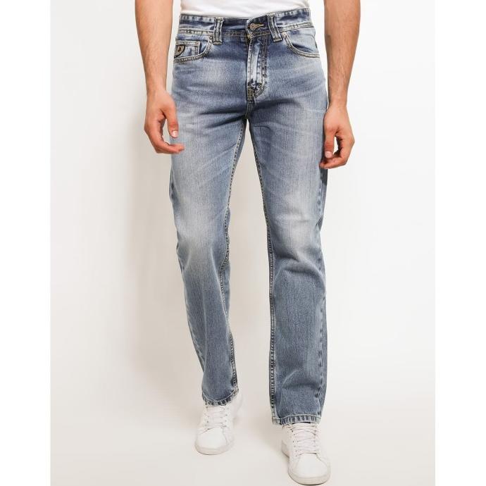 Celana Panjang Jeans Denim Pria Lois Original Asli Model Basic 04 Bahan Bagus &amp; Nyaman