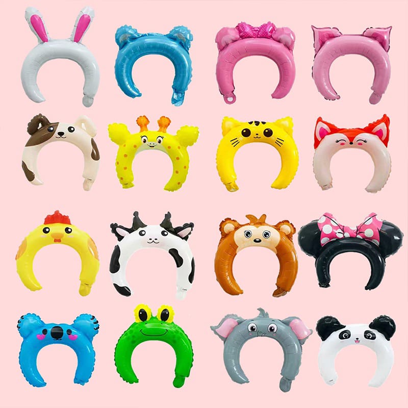 BALON BANDO KARAKTER  HEWAN / BALON HEADBAND HEWAN / BALON KARAKTER / BALON BANDO / BALON FOIL KARAK