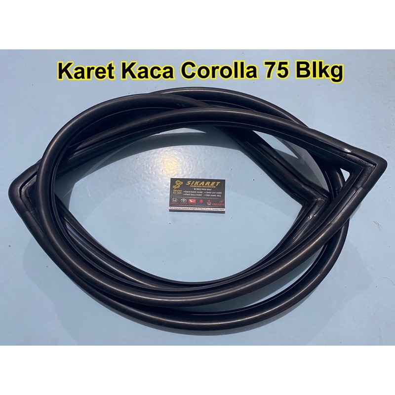 Karet Kaca Corolla 75 Belakang / Corolla KE 30 blkg