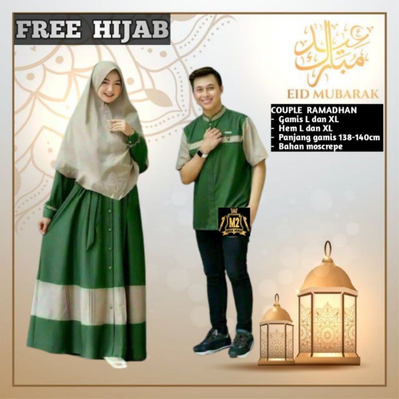 GAMIS / BAJU GAMIS / BAJU COUPLE KELUARGA / BAJU LEBARAN / COUPLE GAMIS / COUPLE MUSLIM / BAJU