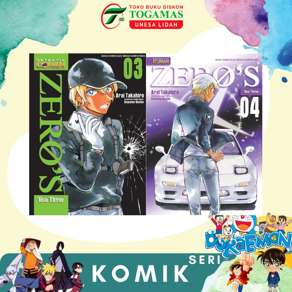 SIAP KIRIM!! DETEKTIF CONAN: ZERO`S TEA TIME 01, 02, 03, 04, 05 KARYA ARAI KIYOKO