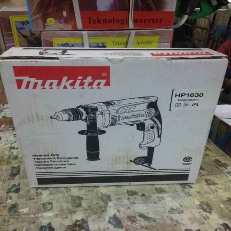 Mesin Bor Makita HP 1630 / Rotary Hammer Makita HP1630
