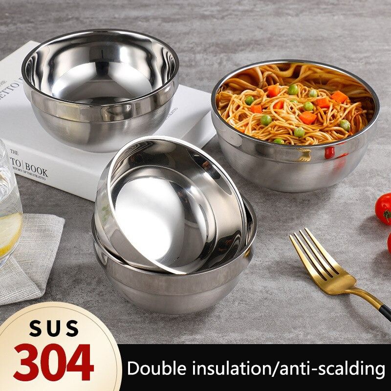 GS8 Mangkok Double Insulation 304 Stainless Steel 12 cm - SGEE1