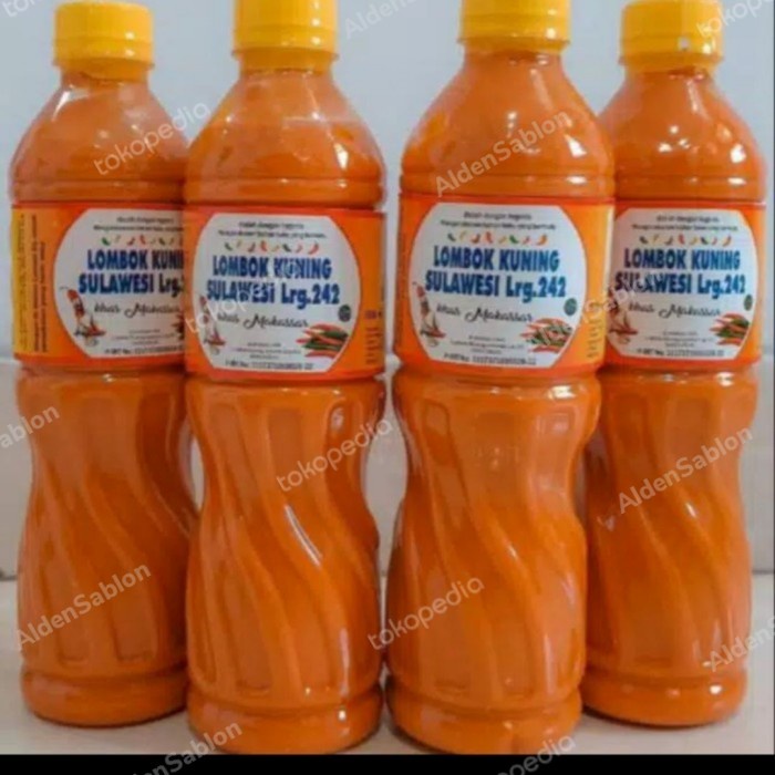 

- BARU SAMBAL LOMBOK KUNING MAKASSAR 600 ML (SULAWESI LRG 242)