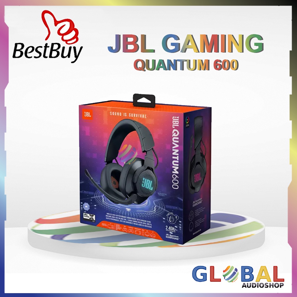 JBL Quantum 600 Q600 Q-600 Headset Gaming Headphone Ori