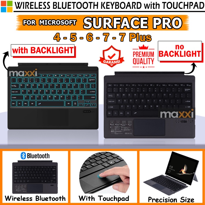 Jual Microsoft Surface Pro 3 4 5 6 7 Plus Wireless Bluetooth Blutooth ...