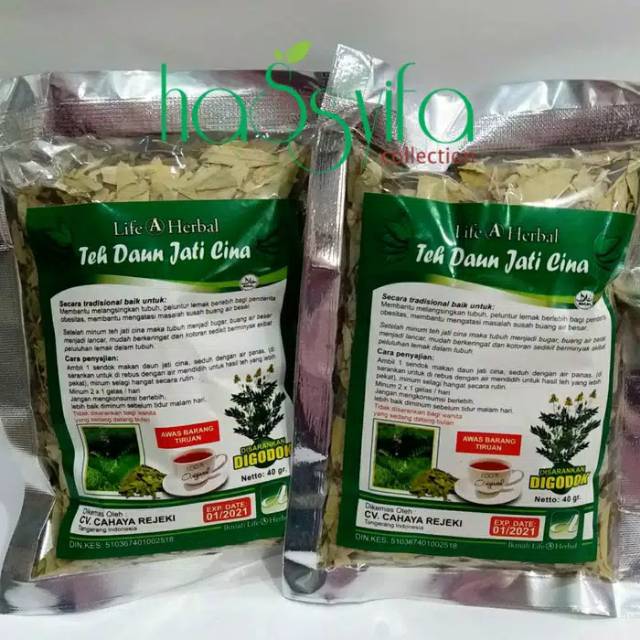

Teh daun jati cina sliming tea