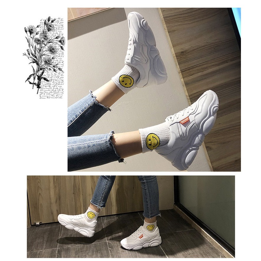 Sepatu Olahraga Wanita kets warna Sepatu Putih sneakers perempuan Snaker casual Import Cewek SP-001