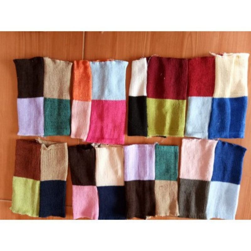 BANDANA RAJUT 4 WARNA / CIPUT RAJUT 4 WARNA ( random )