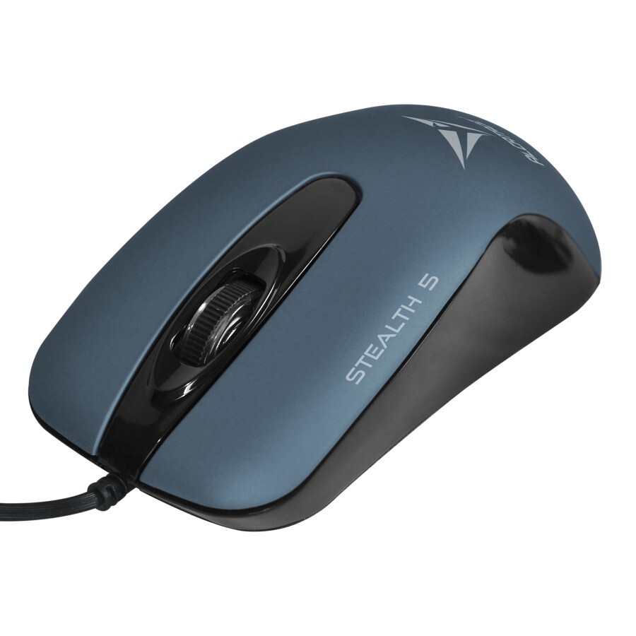 Alcatroz Stealth 5 Silent Mouse Wired 1200CPI - Gaming Mouse