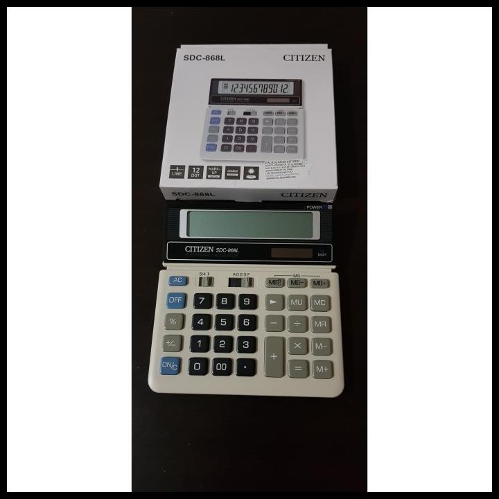 

Calculator Citizen Sdc 868 L