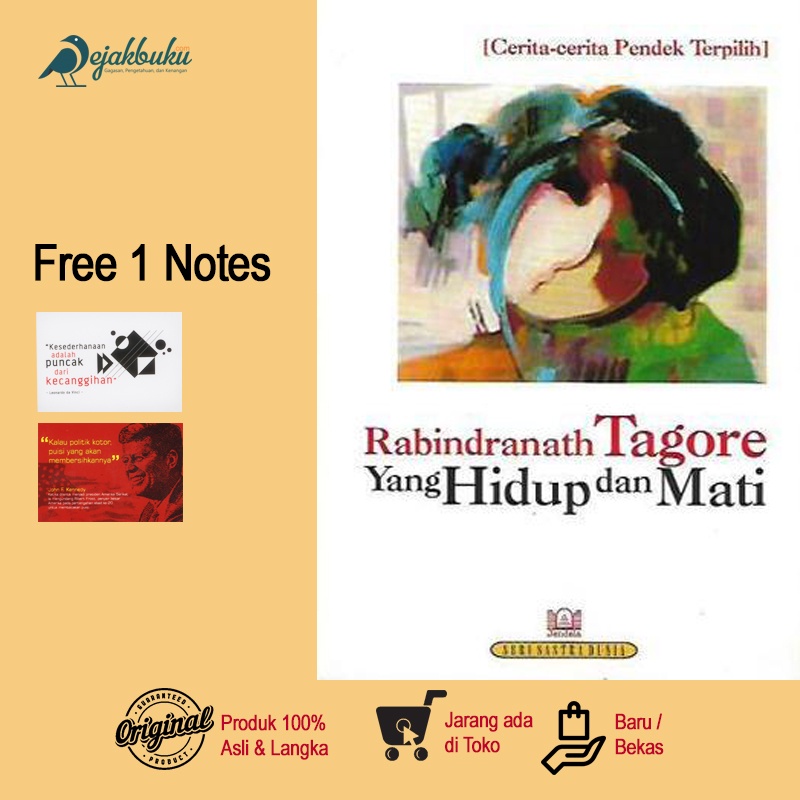 Buku Yang Hidup dan Mati (Rabindranath Tagore)