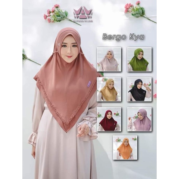 COD ✔️ | TERBARU BERGO KYA BY ALFASA HIJAB | KERUDUNG INSTAN DAILY ORI ALFASA HIJAB