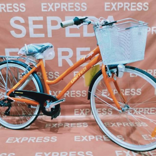 Sepeda United Pattaya C1 71 8 Alloy Frame Ctb 26 Citybike Shopee Indonesia