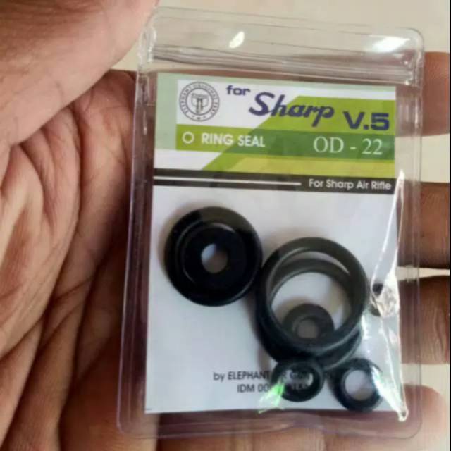 Oring Sil Set Tabung V5 OD 22 Yang 2 Sil