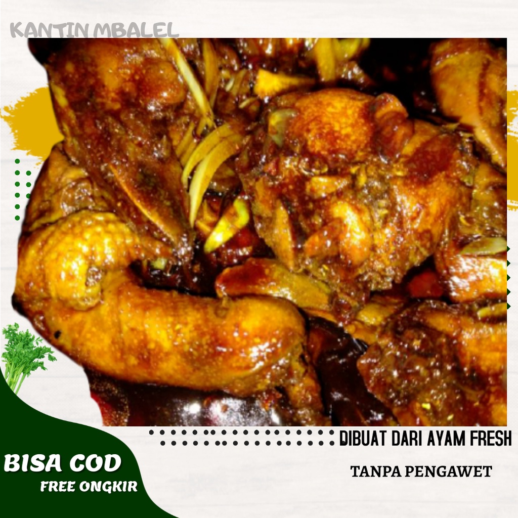 

AYAM UNGKEP NEGRI BUMBU MANIS