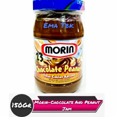 

MORIN SELAI COKLAT KACANG 150 GRAM / MORIN CHOCOLATE PEANUT 150 GR