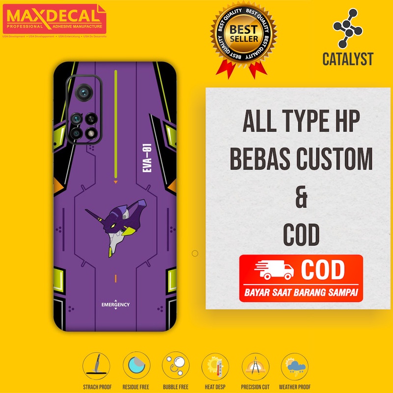 Garskin Xiaomi Mi 10T MI10T Pro Fullbody Kode eva2 - Bisa Custom - Skin Case