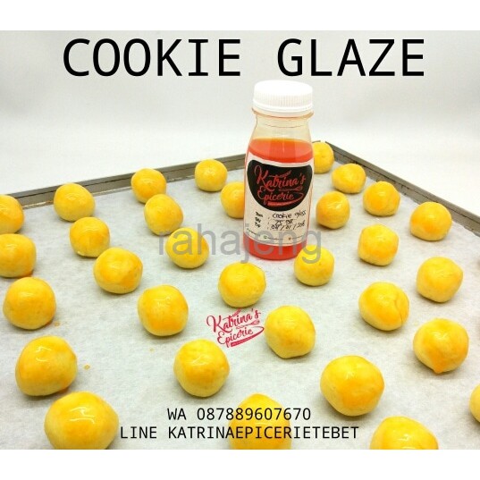 

Cookie Glaze - olesan Nastar / roti