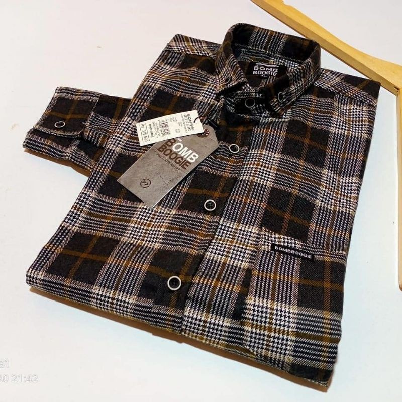 KEMEJA FLANEL BOOMBOGIE PREMIUM TERLARIS