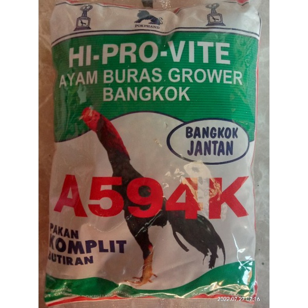 Pur Ayam Bangkok Dewasa A594K Original Asli Charoen Pokphand