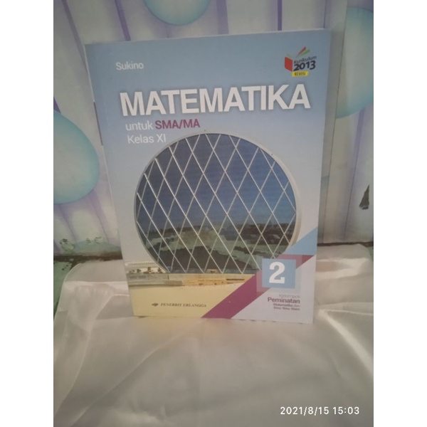 

BUKU MATEMATIKA SMA KELAS 11 KURIKULUM 13