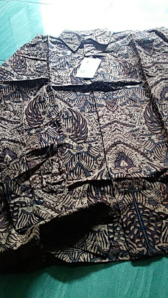 Bisa Cod Bac046 Kemeja Batik Mataram
