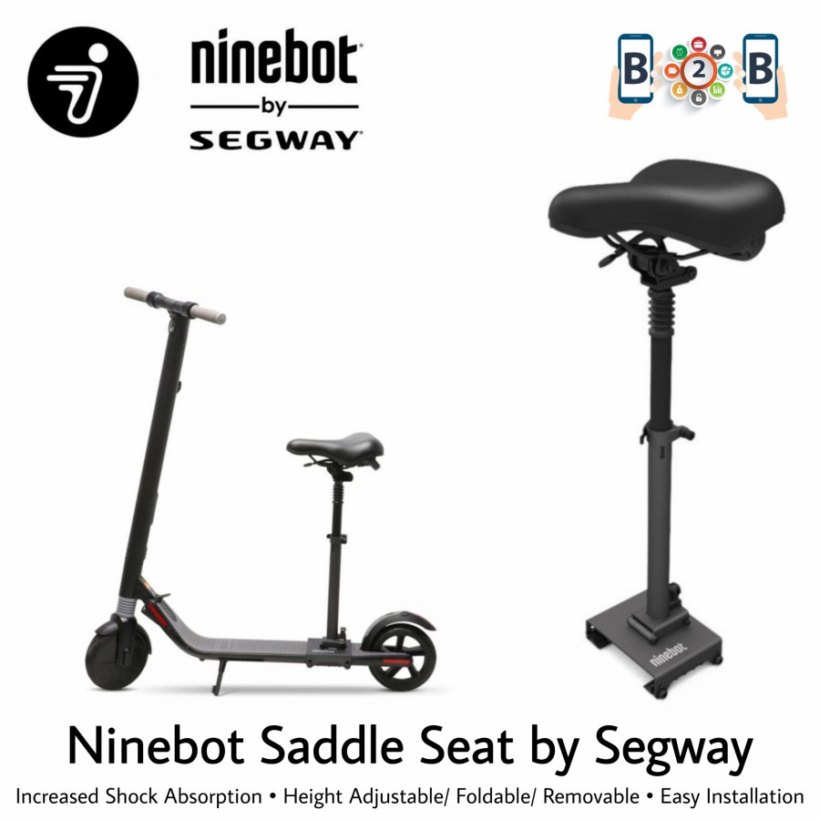 Ninebot Saddle Multi Functional Scooter Seat For Electric KickScooter by Segway Jok Skuter