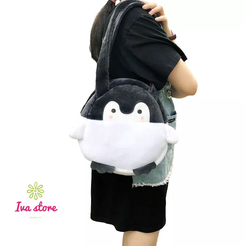 Tas Bahu melody dog pinguin