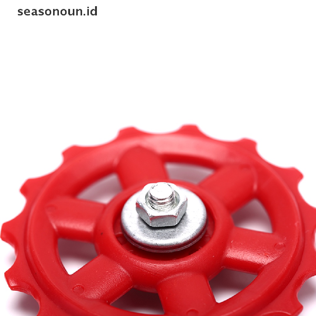 (seasonoun) 1pc Pulley Derailleur Belakang Sepeda Bahan Plastik