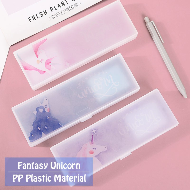 

PINKABULOUS Fantasy Unicorn Plastic Pencil Case