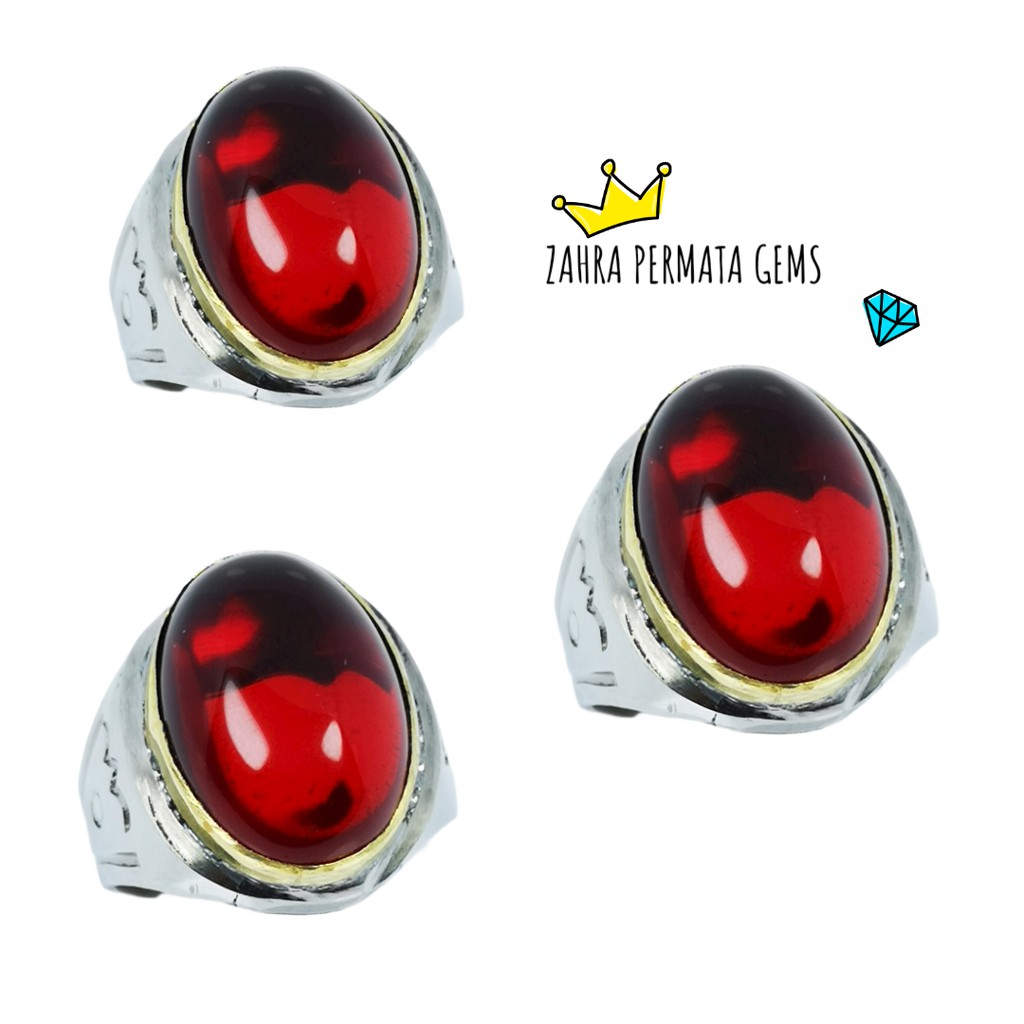 BATU AKIK ASLI MERAH SIAM BANGKOK HIGH QUALITY