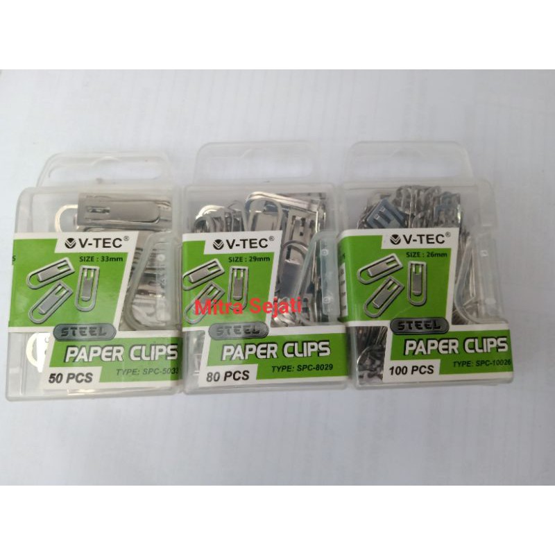 

Paper Clips Steel VTech