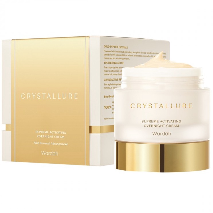 WARDAH Crystallure Superme Activating Overnight Cream 50gr