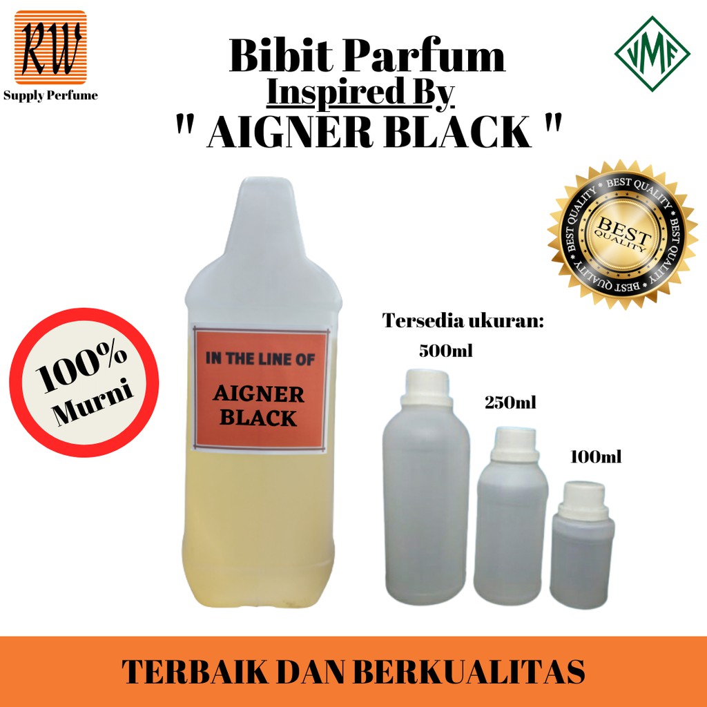 BIBIT PARFUM AIGNER BLACK MURNI