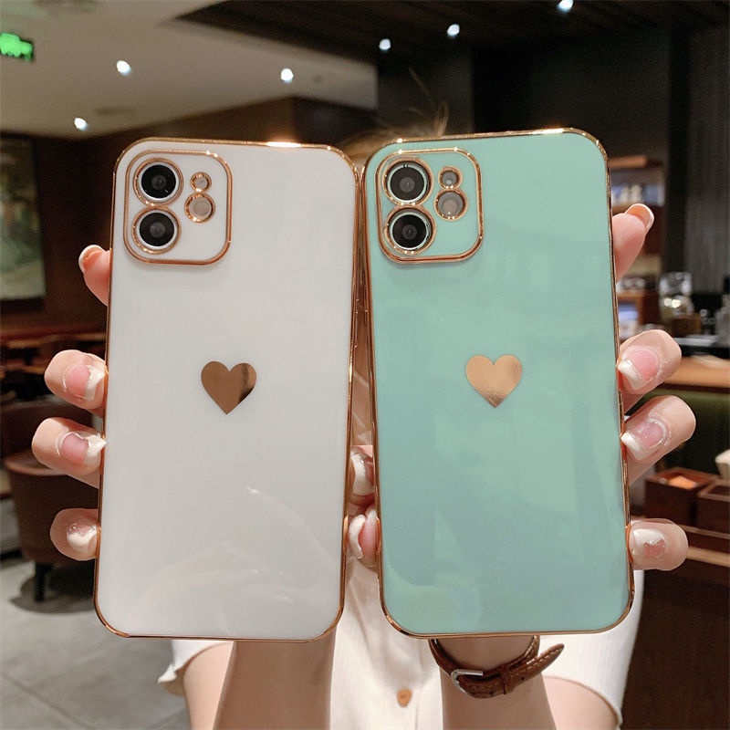 Casing iPhone 13 12 11 Pro Max X XS Max XR 12 13 Mini 7 8 Plus SE 2020 2022 Shockproof Motif Hati