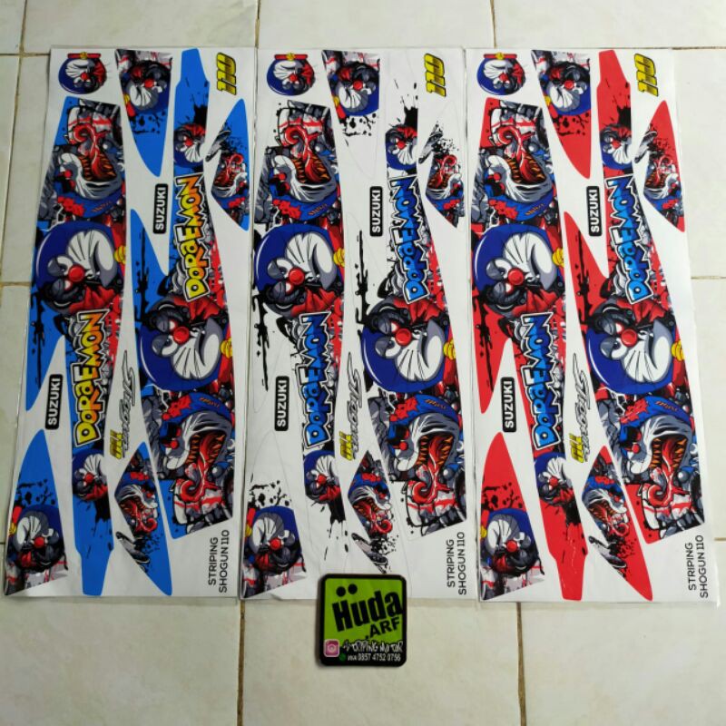 Striping shogun110 sticker shogun 110Lis motor variasi shogun 110