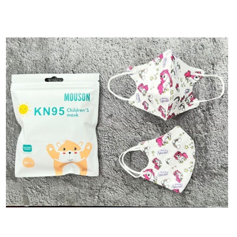 [MH] Masker Kn95 Anak Mouson 3Ply Protecrive 10Pcs Mask