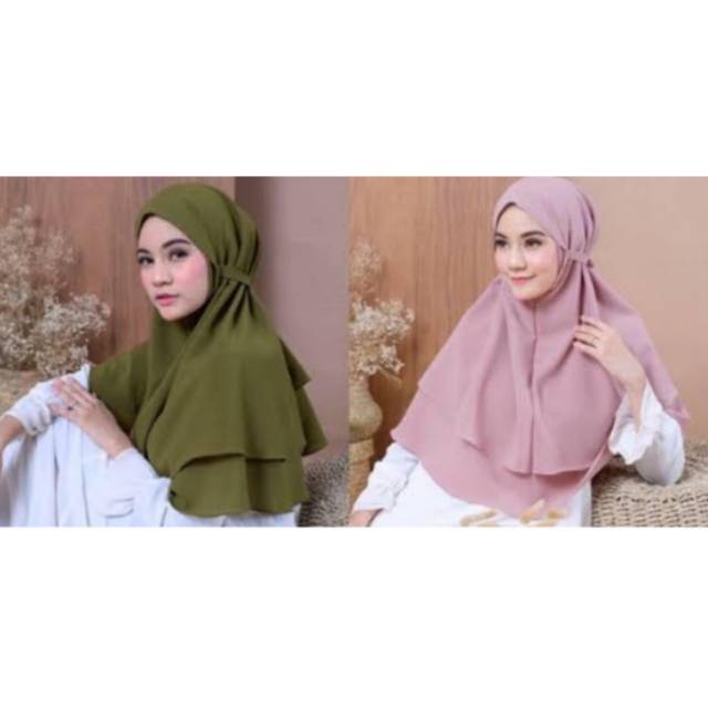 Jilbab murah jilbab bergo  jilbab bergo  susun jilbab 