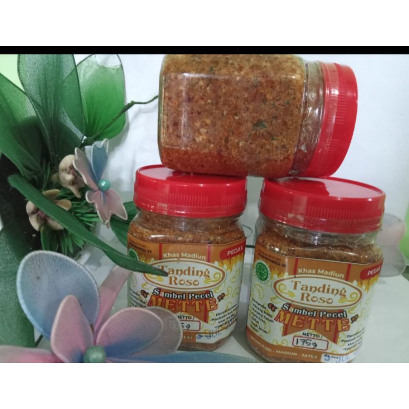 

sambel pecel mix kacang mete