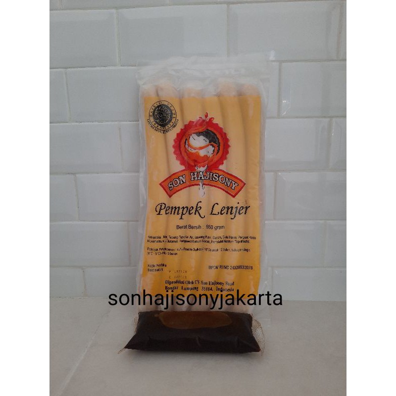 

pempek son haji sony lenjer super 950 gr + cuko 250 ml hajisony TERMURAH hajisoni haji soni
