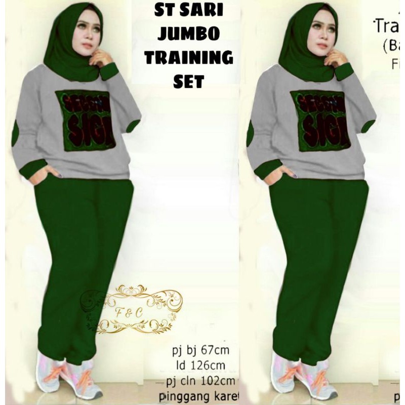 BOS SET SARI BABYTERRY JUMBO