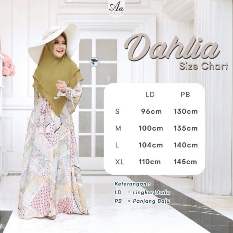 Dahlia Dress Ori by Aden Hijab