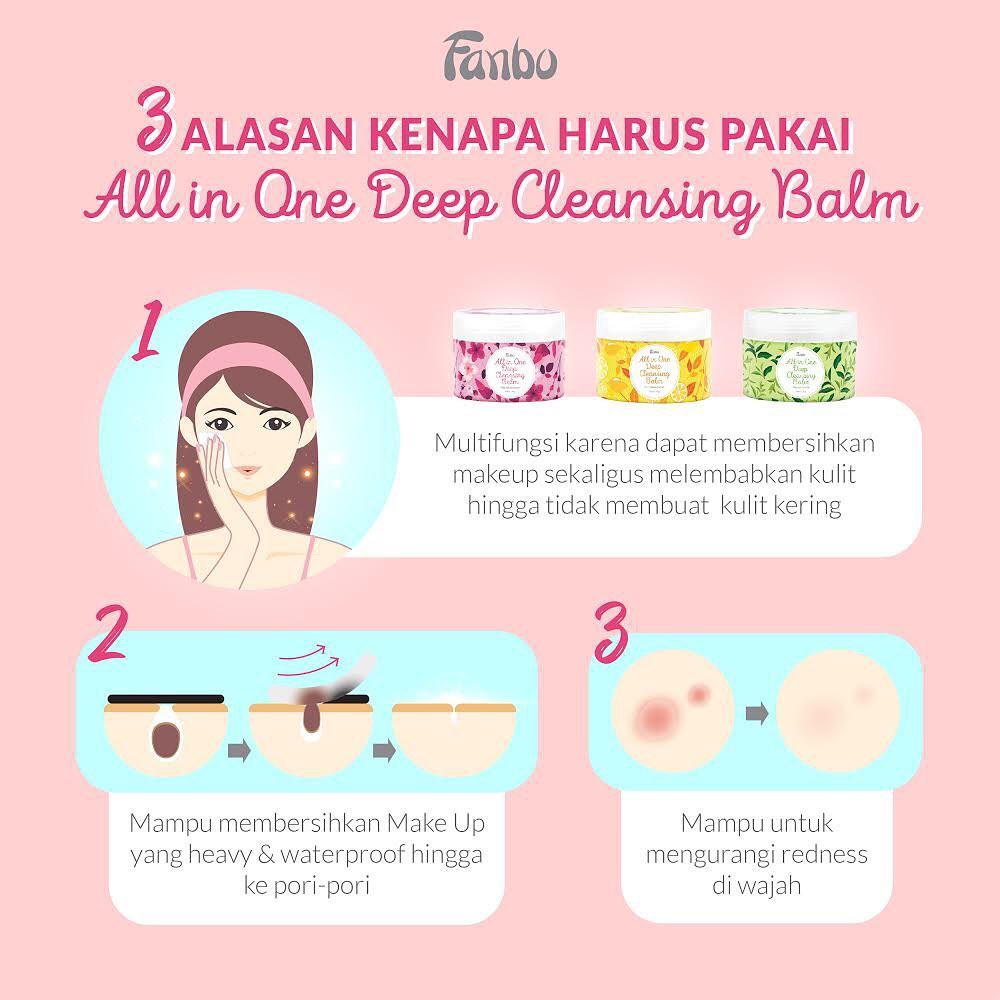 Fanbo All in One Deep Cleansing Balm 30g