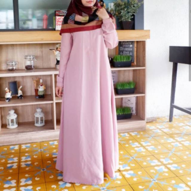 Cairo Abaya Blush (Rathanassa.Id)