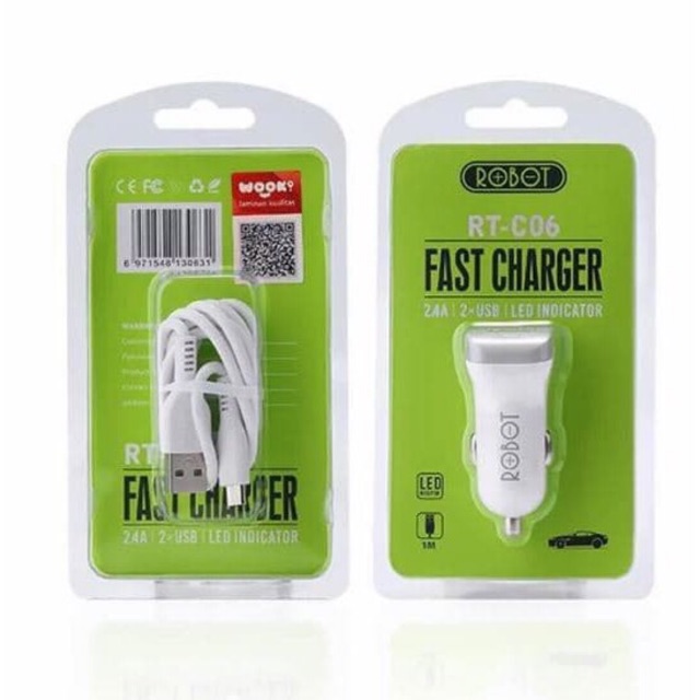 Rt-C06 Saver Robot 2.4A 2USB