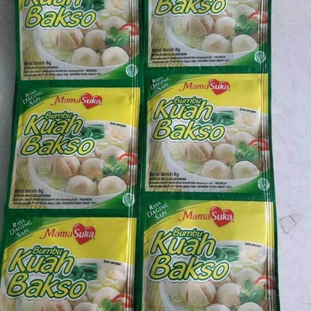 MamaSuka - Kuah Bakso 12x8gr