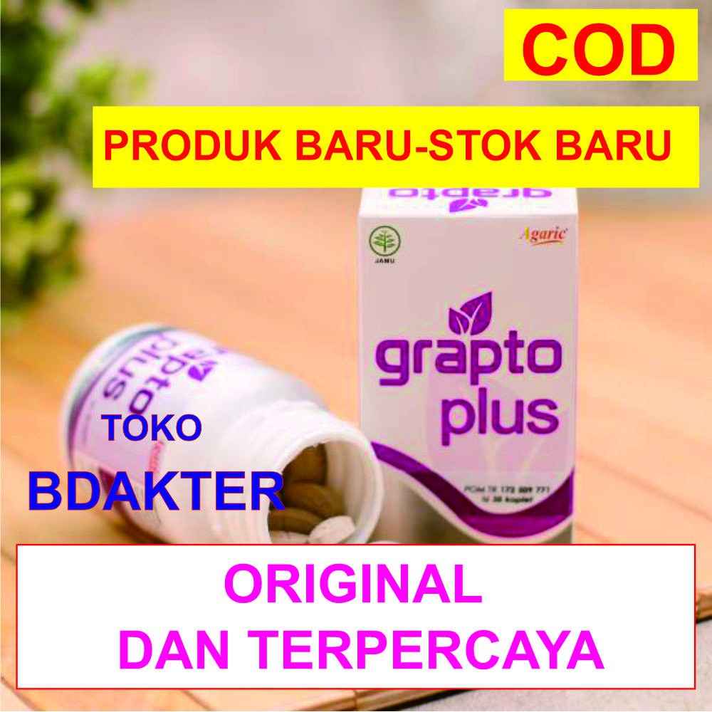 GRAPTO PLUS Obat Ambeien Wasir benjolan Wasir & Bab Tidak Lancar